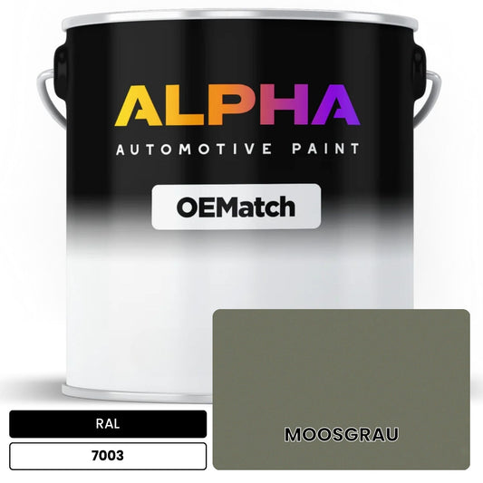 RAL MOOSGRAU 7003 OEMatch Basecoat