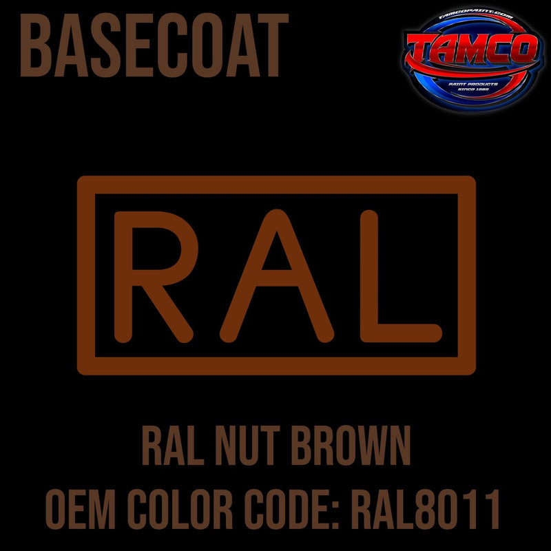 RAL Nut Brown | RAL8011 | OEM Basecoat - The Spray Source - Tamco Paint Manufacturing