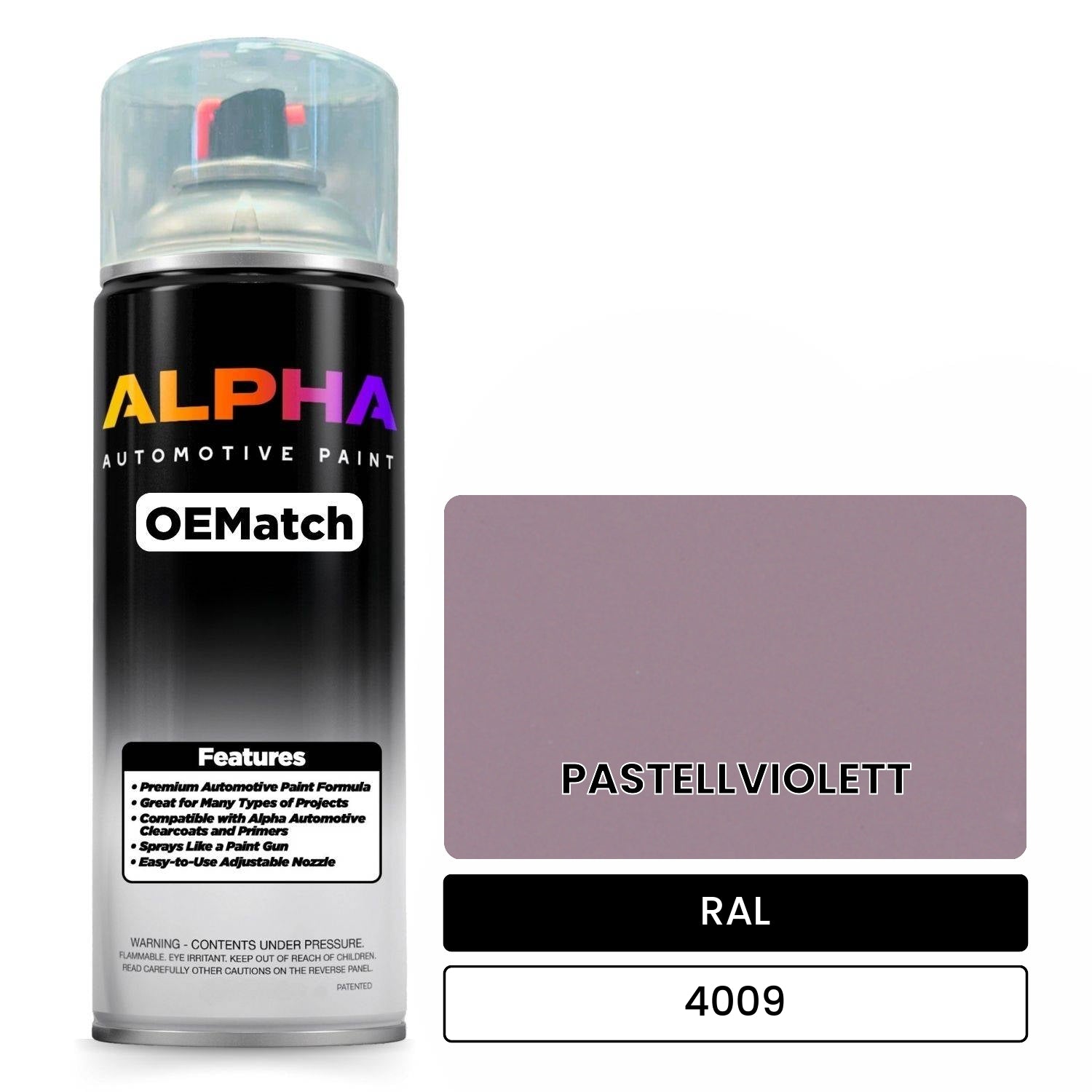 RAL PASTELLVIOLETT 4009 OEMatch Spraycan