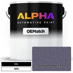 RAL PERLBROMBEER P. 4012 | OEMatch Automotive Basecoat