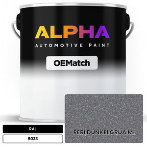 RAL PERLDUNKELGRUA M. 9023 | OEMatch Automotive Basecoat