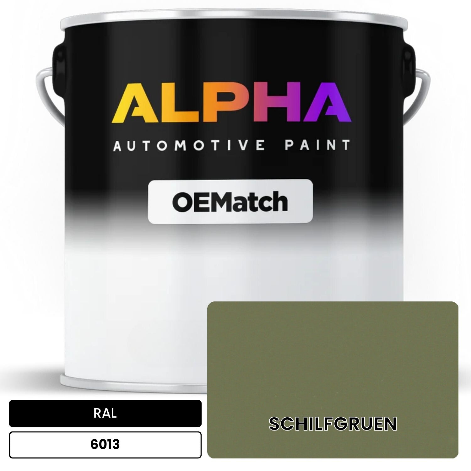 RAL SCHILFGRUEN 6013 OEMatch Basecoat