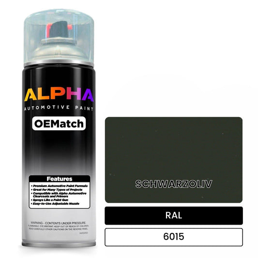 RAL SCHWARZOLIV 6015 OEMatch Spraycan