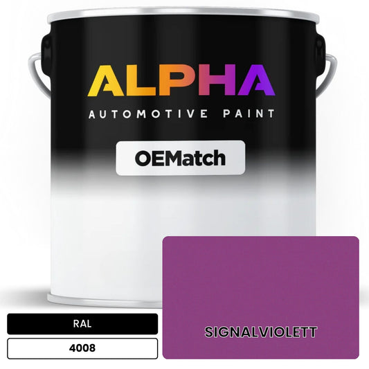 RAL SIGNALVIOLETT 4008 OEMatch Basecoat