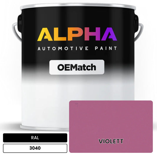 RAL VIOLETT 3040 OEMatch Basecoat