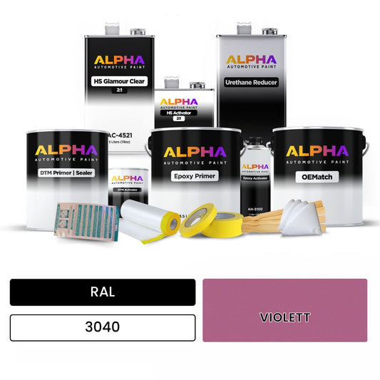 RAL VIOLETT 3040 OEMatch Vehicle Paint Kit