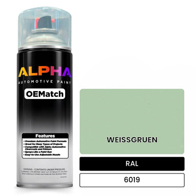 RAL WEISSGRUEN 6019 | OEMatch Automotive Spraycan