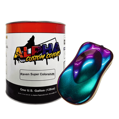 Raven Super Colorshift Paint Basecoat Midcoat - The Spray Source - Alpha Pigments