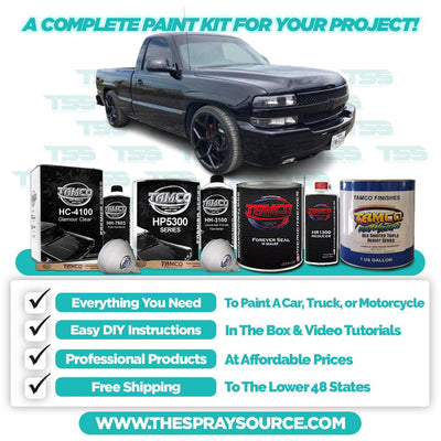 Red Sinister Triple Reboot Series Extra Large Car kit (Black Ground Coat) - The Spray Source - Tamco Paint