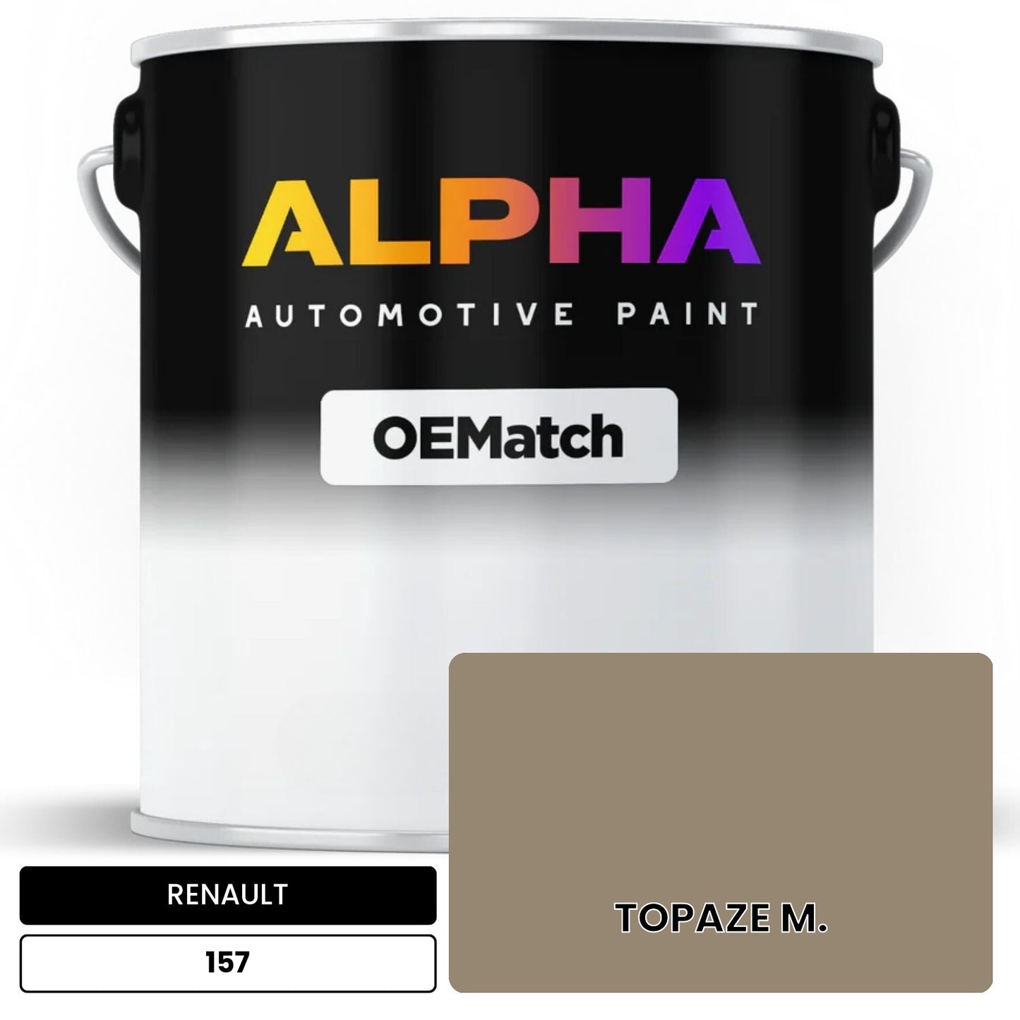 RENAULT TOPAZE M. 157 OEMatch Basecoat