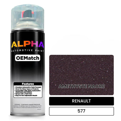 RENAULT AMETHYSTE NACRE 577 | OEMatch Automotive Spraycan