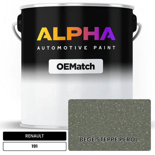 RENAULT BEGE STEPPE PEROL. 191 OEMatch Basecoat