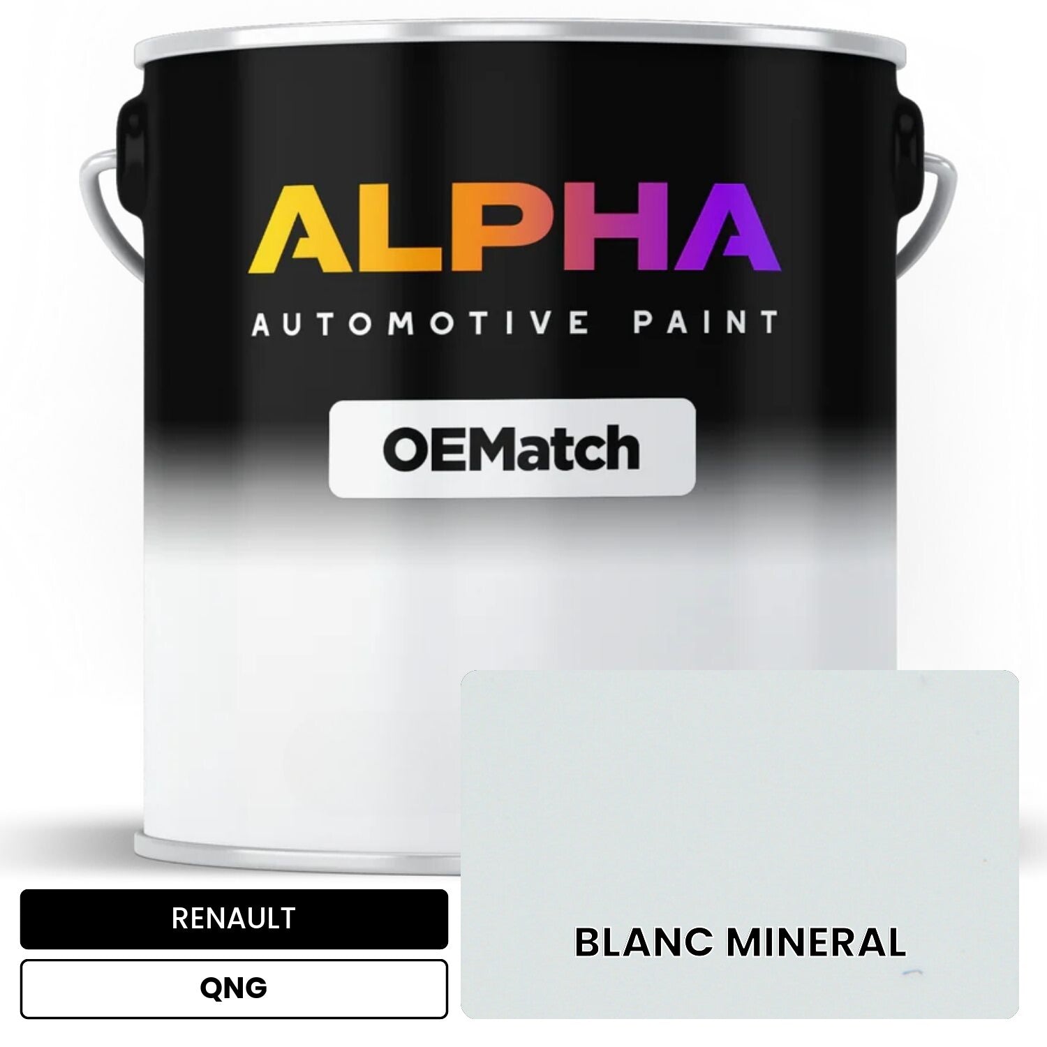 RENAULT BLANC MINERAL QNG OEMatch Basecoat