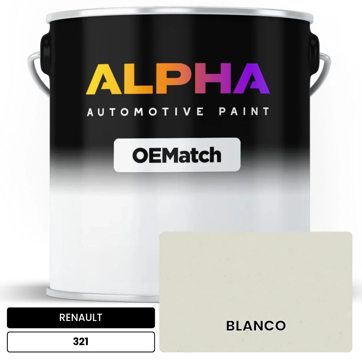 RENAULT BLANCO 321 OEMatch Basecoat