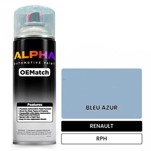 RENAULT BLEU AZUR RPH | OEMatch Automotive Spraycan