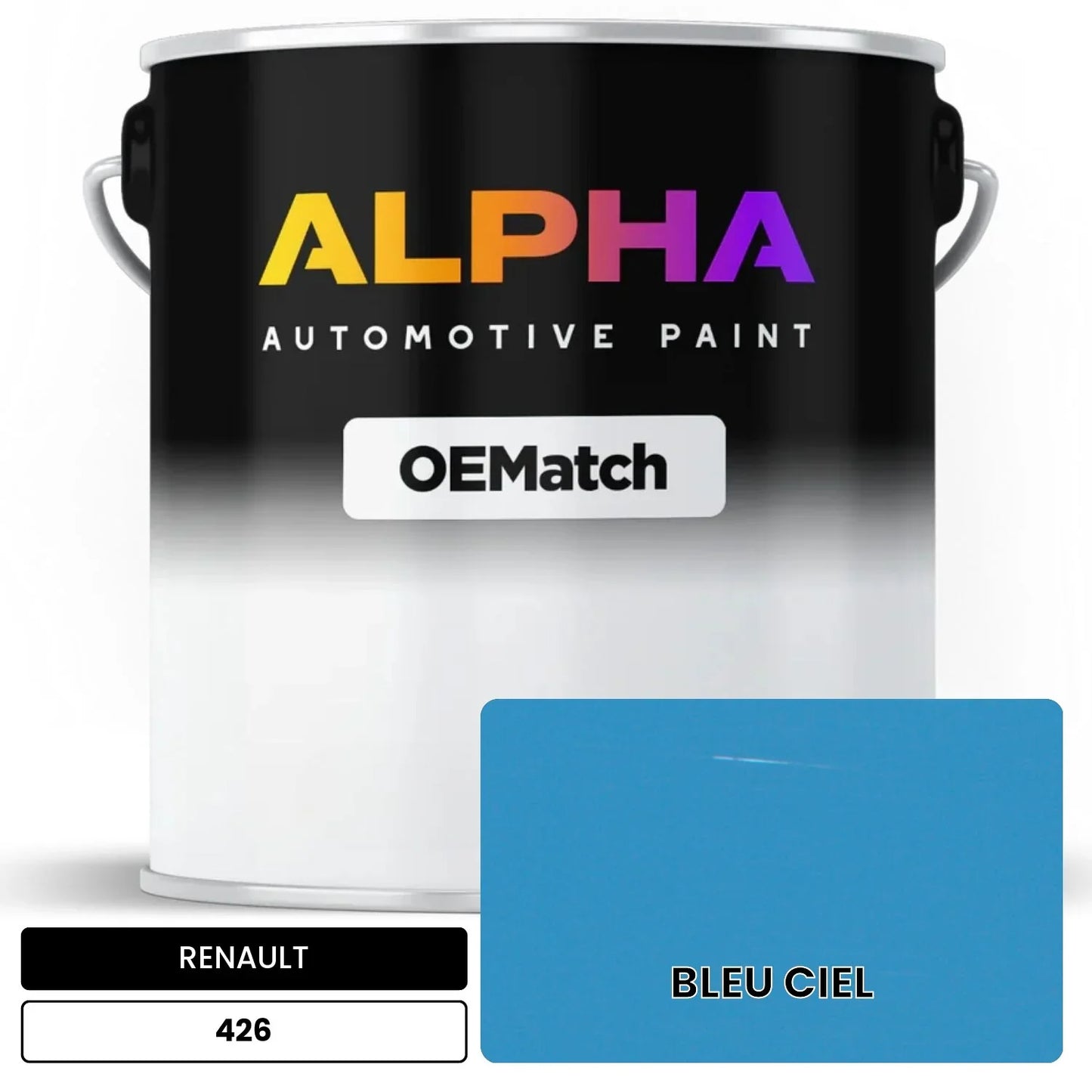 RENAULT BLEU CIEL 426 OEMatch Basecoat