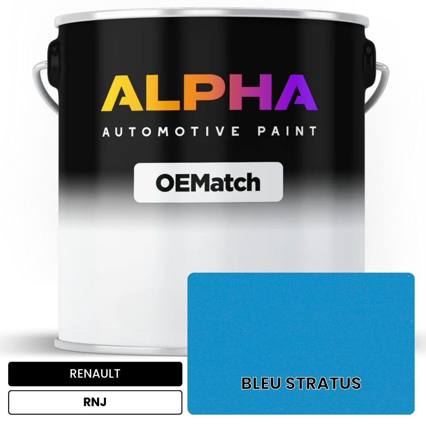 RENAULT BLEU STRATUS RNJ OEMatch Basecoat