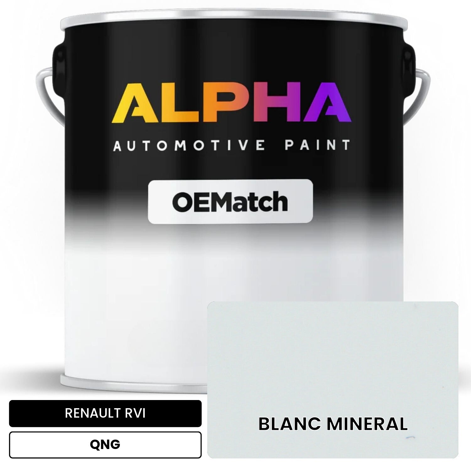 RENAULT RVI BLANC MINERAL QNG OEMatch Basecoat