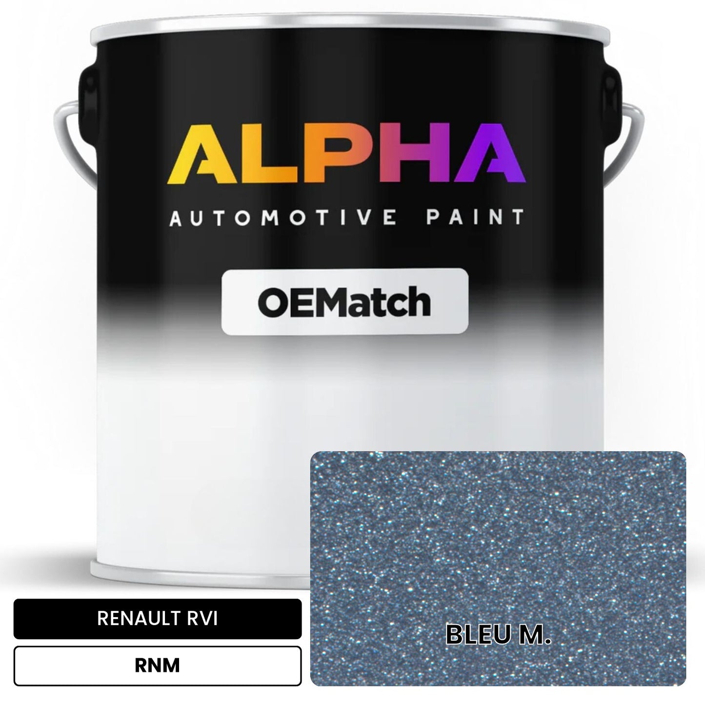 RENAULT RVI BLEU M. RNM OEMatch Basecoat