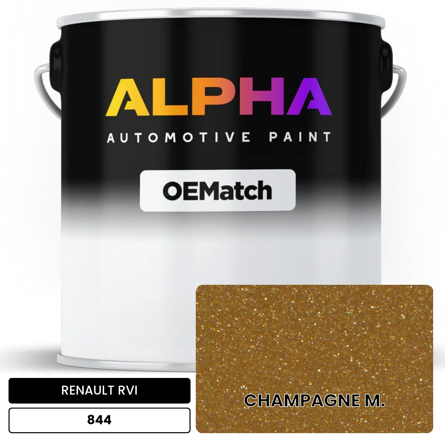 RENAULT RVI CHAMPAGNE M. 844 OEMatch Basecoat