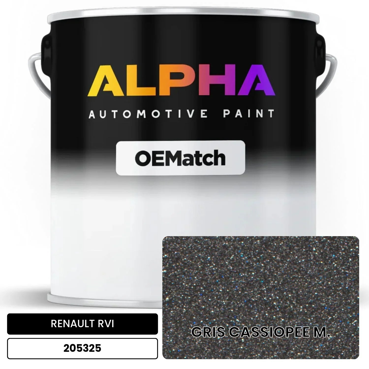 RENAULT RVI GRIS CASSIOPEE M. 205325 OEMatch Basecoat