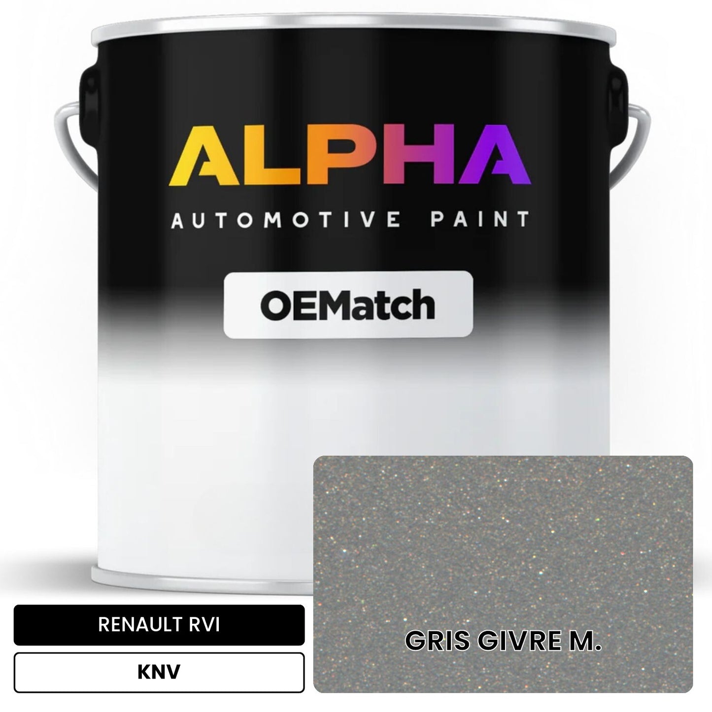 RENAULT RVI GRIS GIVRE M. KNV OEMatch Basecoat