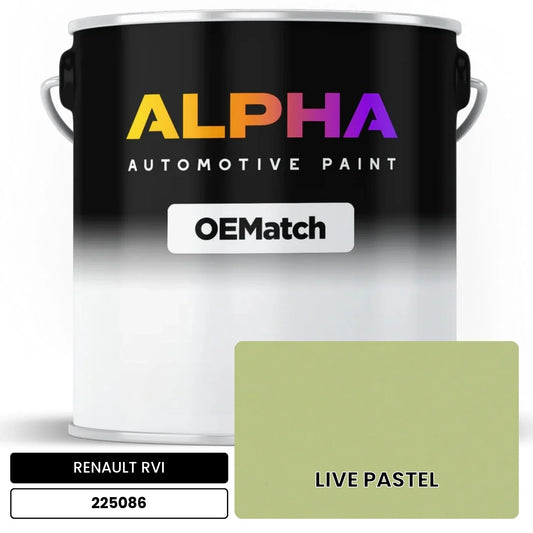 RENAULT RVI LIVE PASTEL 225086 OEMatch Basecoat