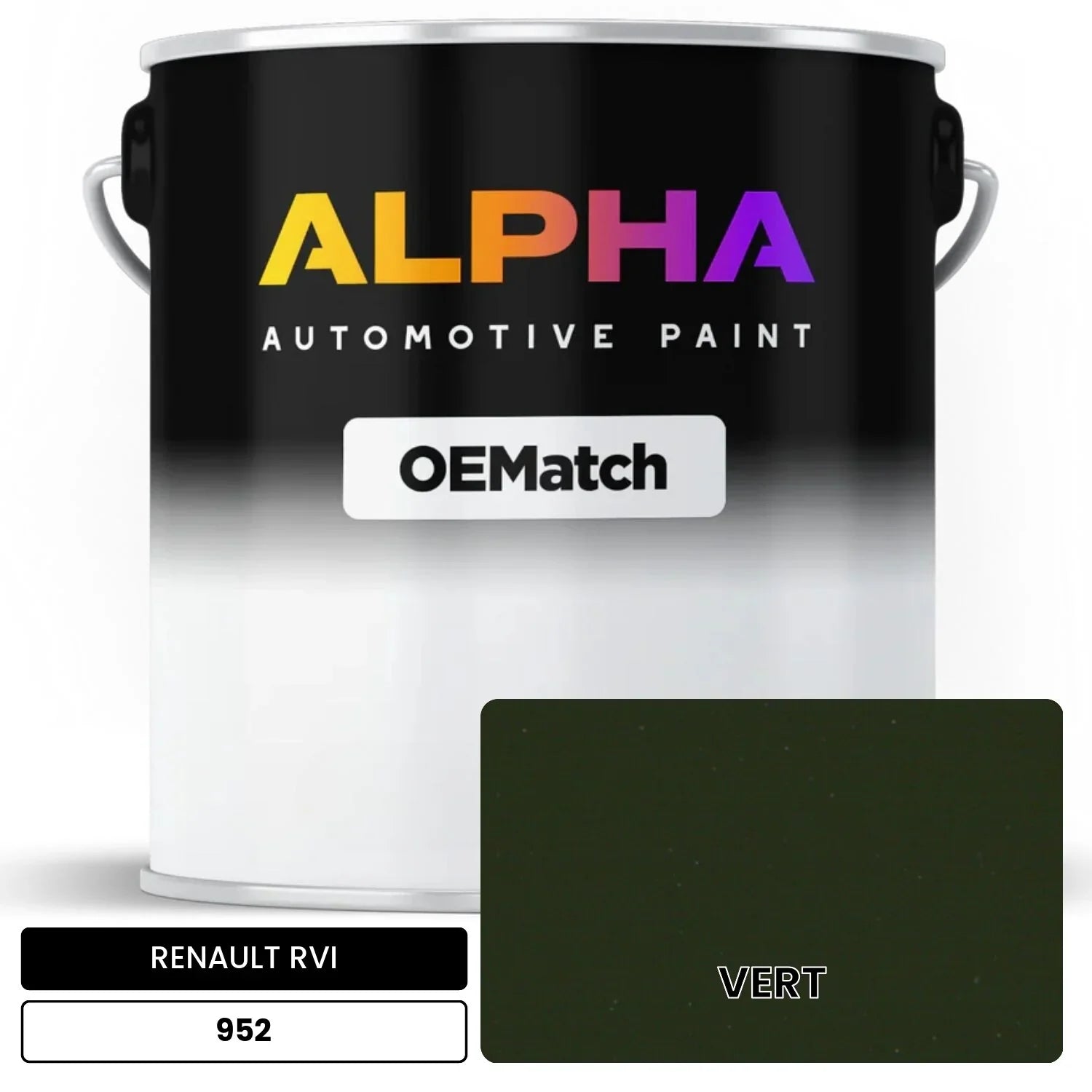 RENAULT RVI VERT 952 OEMatch Basecoat