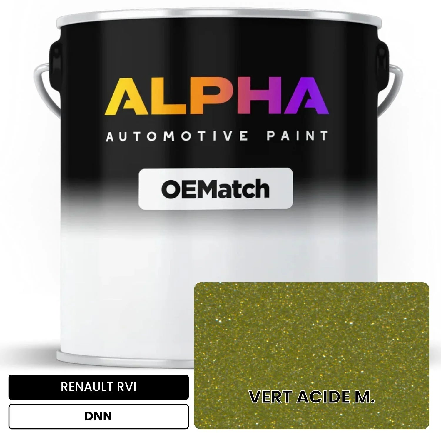 RENAULT RVI VERT ACIDE M. DNN OEMatch Basecoat