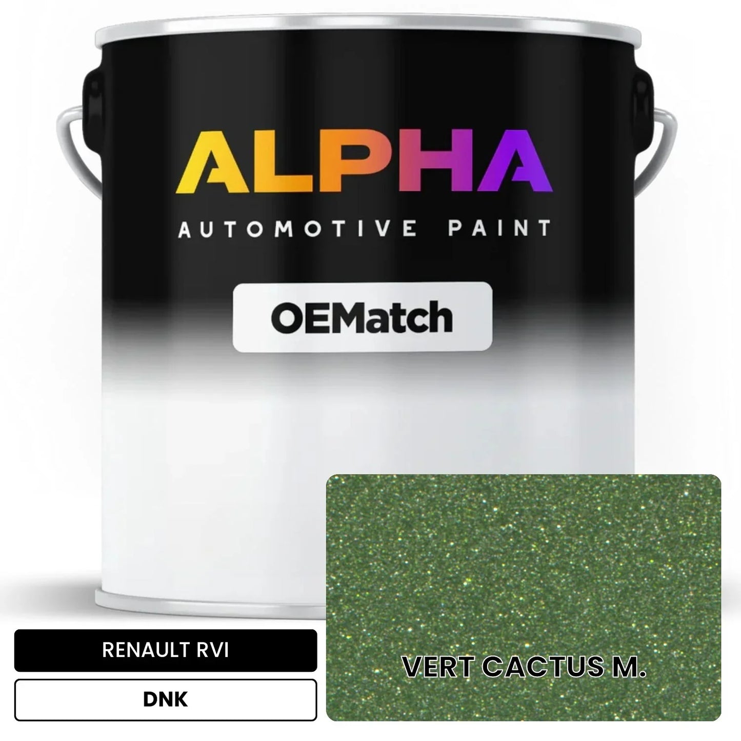 RENAULT RVI VERT CACTUS M. DNK OEMatch Basecoat