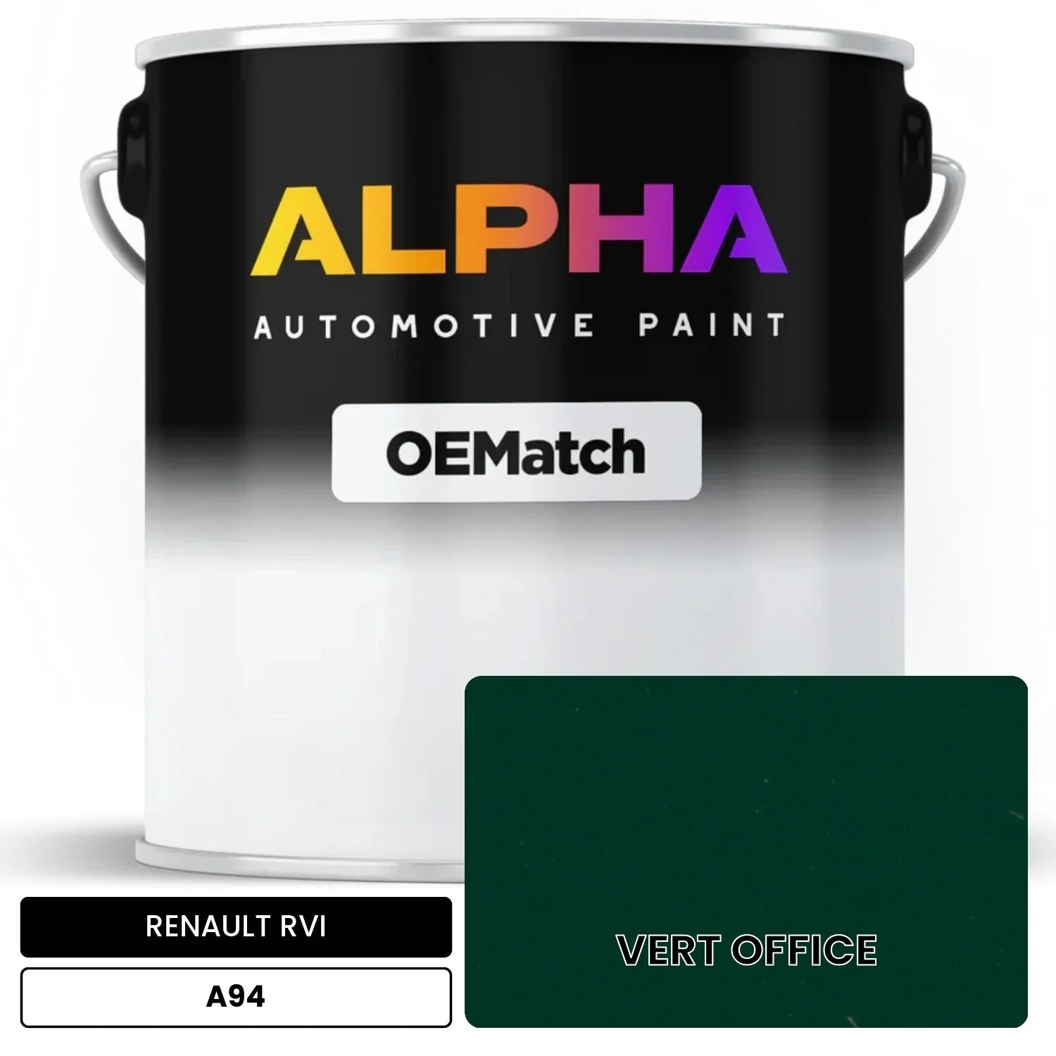 RENAULT RVI VERT OFFICE A94 OEMatch Basecoat