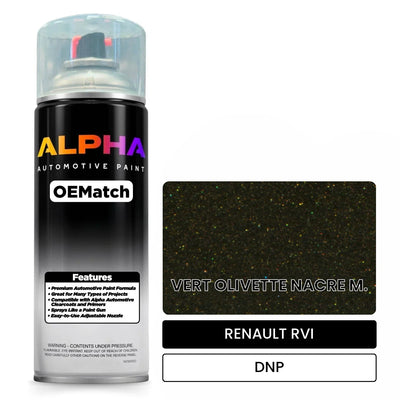 RENAULT RVI VERT OLIVETTE NACRE M. DNP | OEMatch Automotive Spraycan