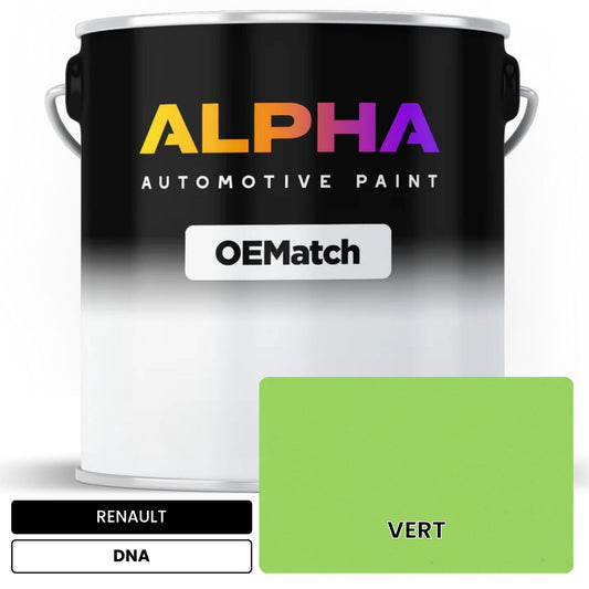 RENAULT VERT DNA OEMatch Basecoat