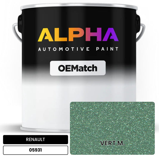 RENAULT VERT M. 05931 OEMatch Basecoat