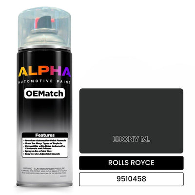 ROLLS ROYCE EBONY M. 9510458 | OEMatch Automotive Spraycan