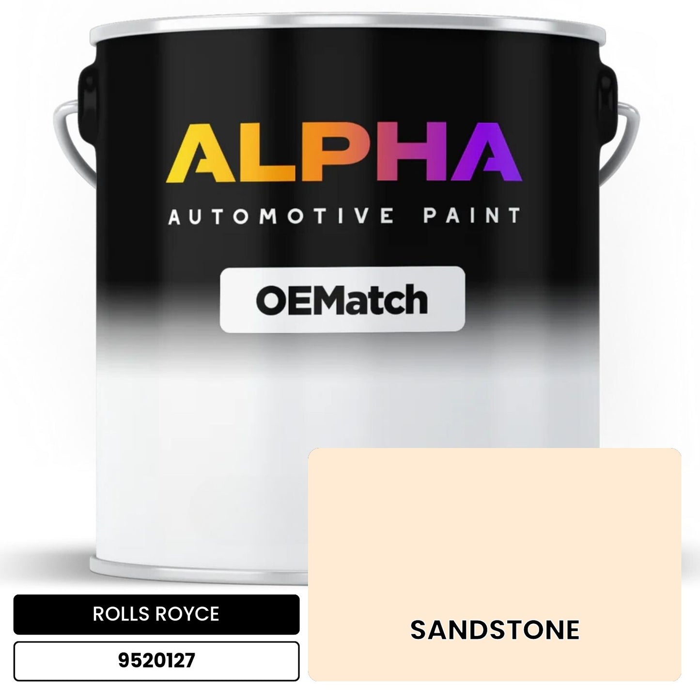 ROLLS ROYCE SANDSTONE 9520127 OEMatch Basecoat