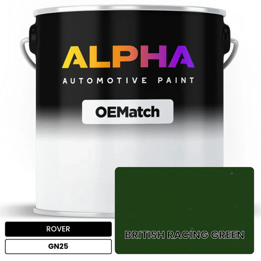 ROVER BRITISH RACING GREEN GN25 OEMatch Basecoat