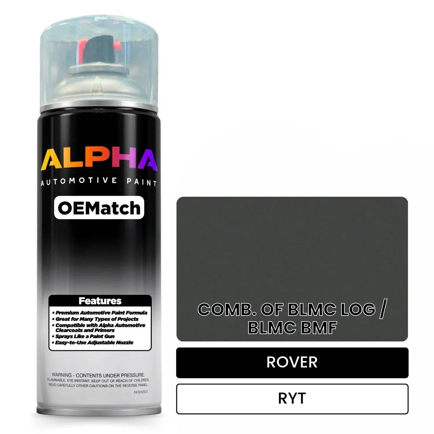 ROVER COMB. OF BLMC LOG / BLMC BMF RYT OEMatch Spraycan