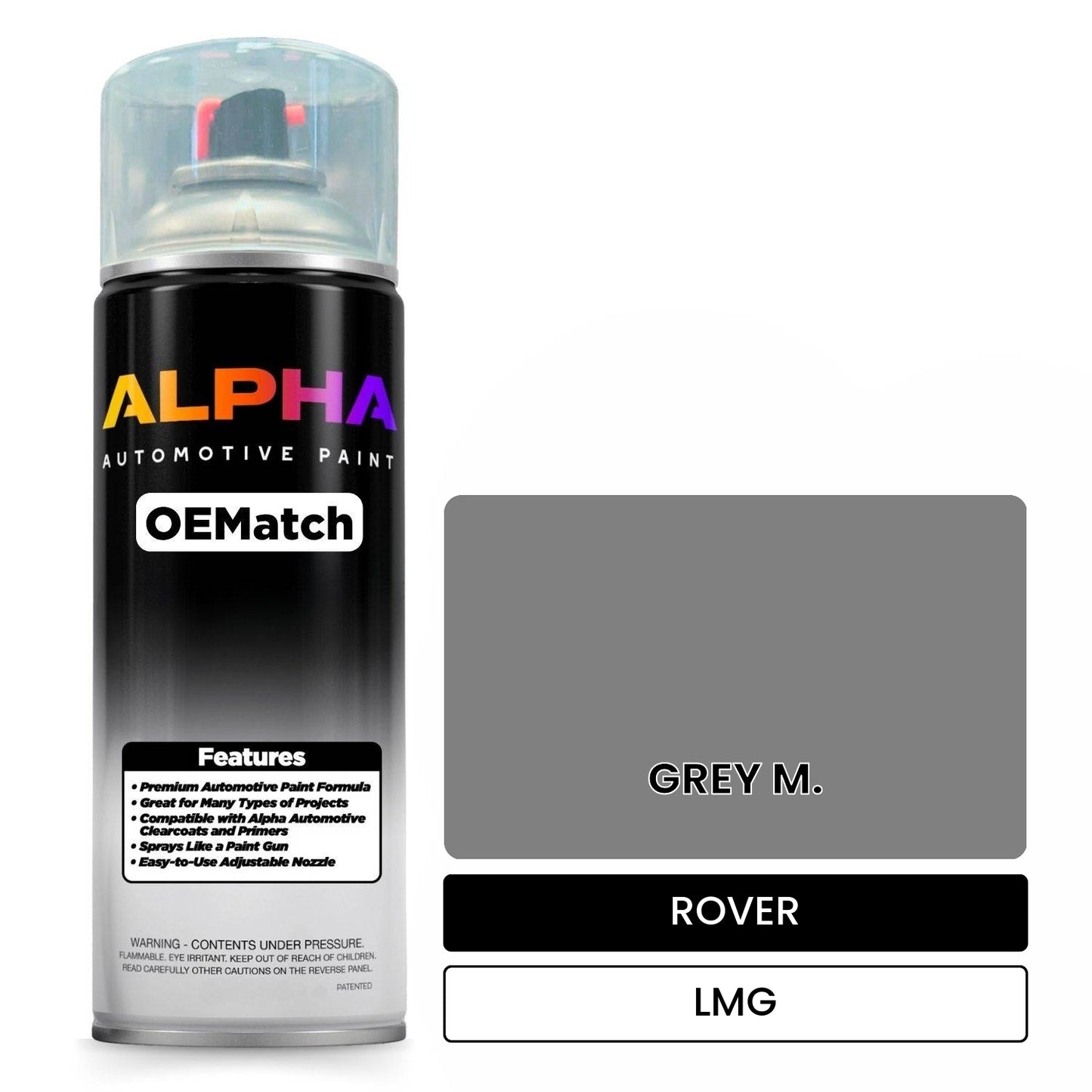 ROVER GREY M. LMG OEMatch Spraycan