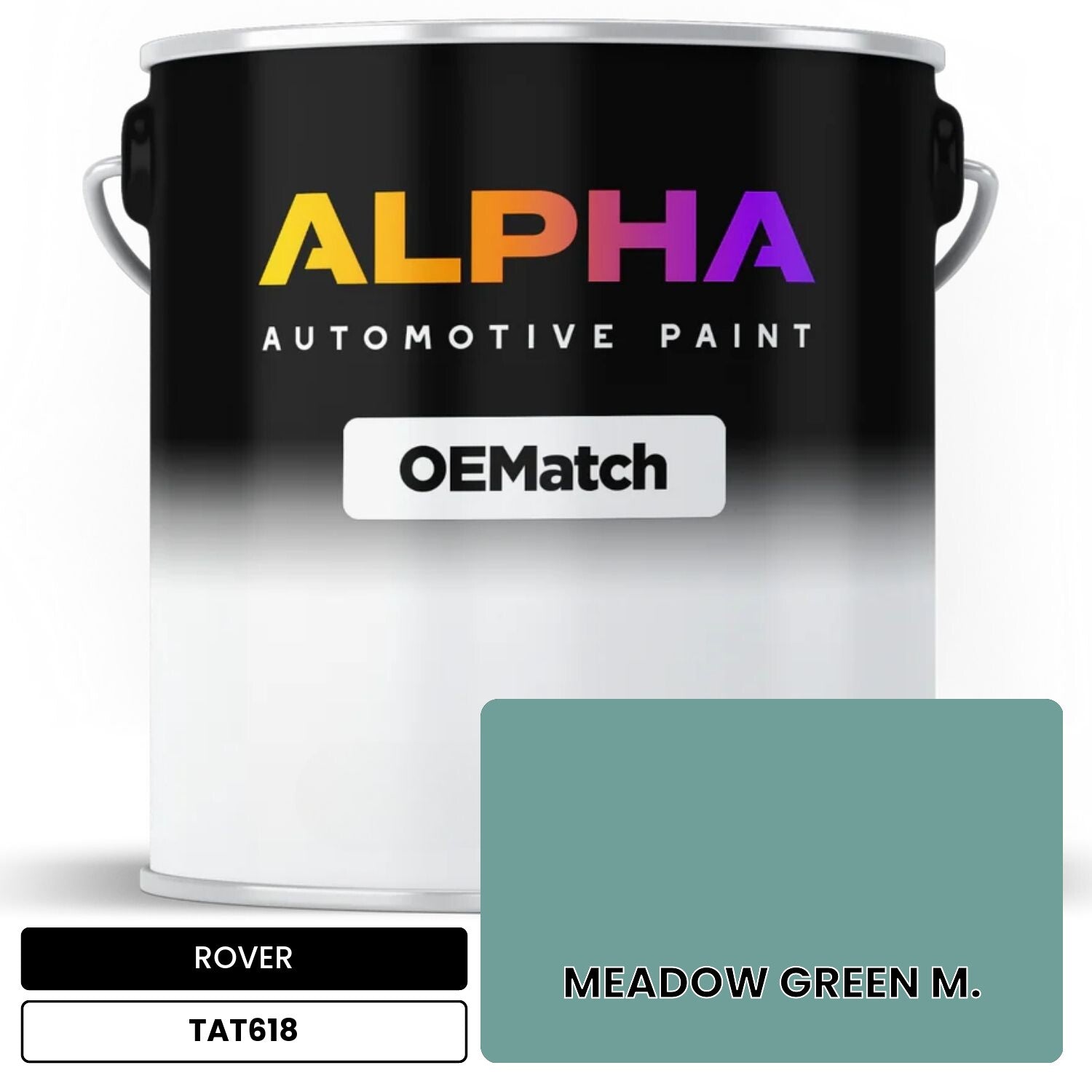 ROVER MEADOW GREEN M. TAT618 OEMatch Basecoat