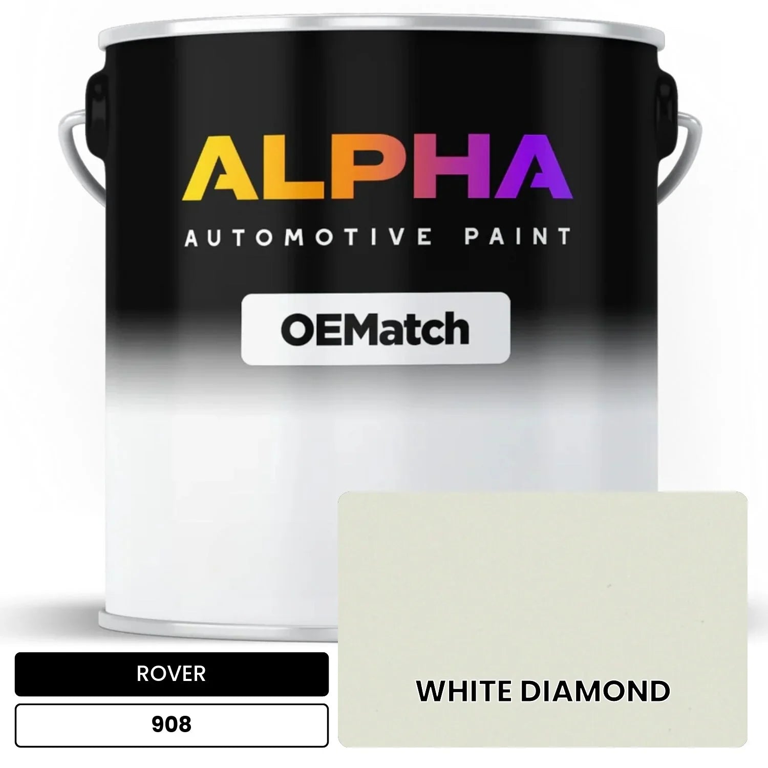ROVER WHITE DIAMOND 908 OEMatch Basecoat