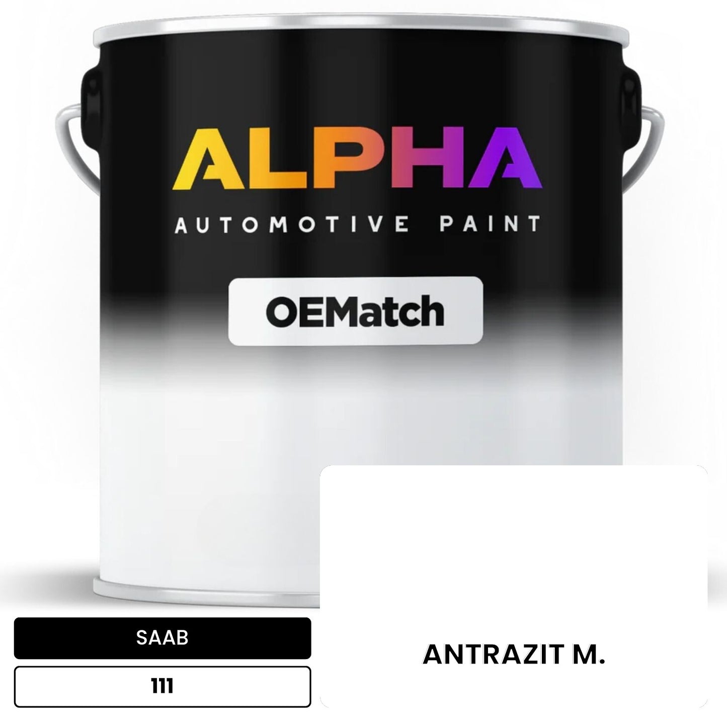 SAAB ANTRAZIT M. 111 OEMatch Basecoat