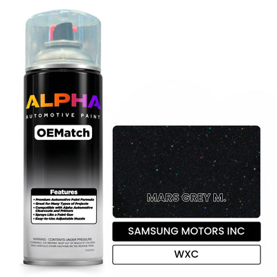 SAMSUNG MOTORS INC MARS GREY M. WXC | OEMatch Automotive Spraycan