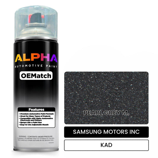 SAMSUNG MOTORS INC PEARL GREY M. KAD OEMatch Spraycan