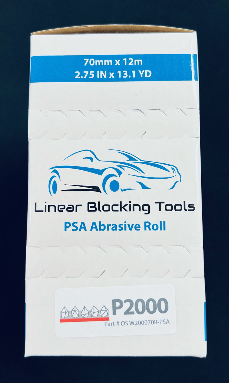 Linear Blocking Tools Wet Sanding Paper 2000G