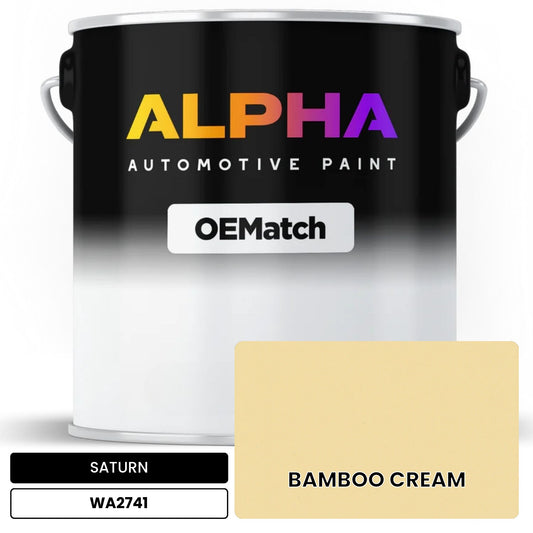 SATURN BAMBOO CREAM WA2741 OEMatch Basecoat