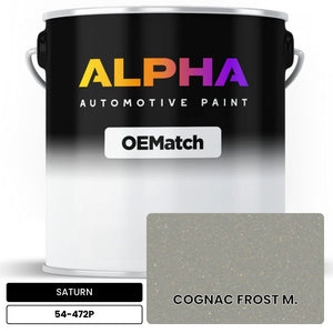 SATURN COGNAC FROST M. 54-472P | OEMatch Automotive Basecoat
