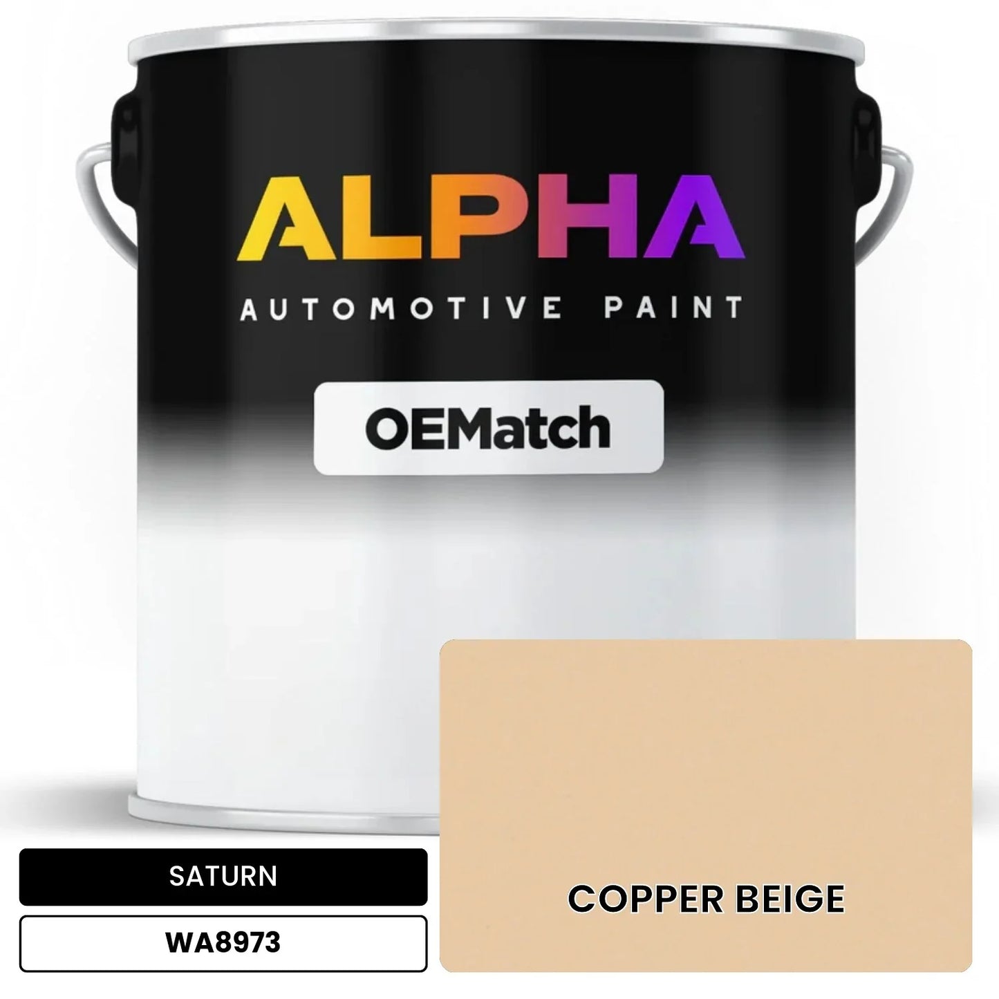 SATURN COPPER BEIGE WA8973 OEMatch Basecoat