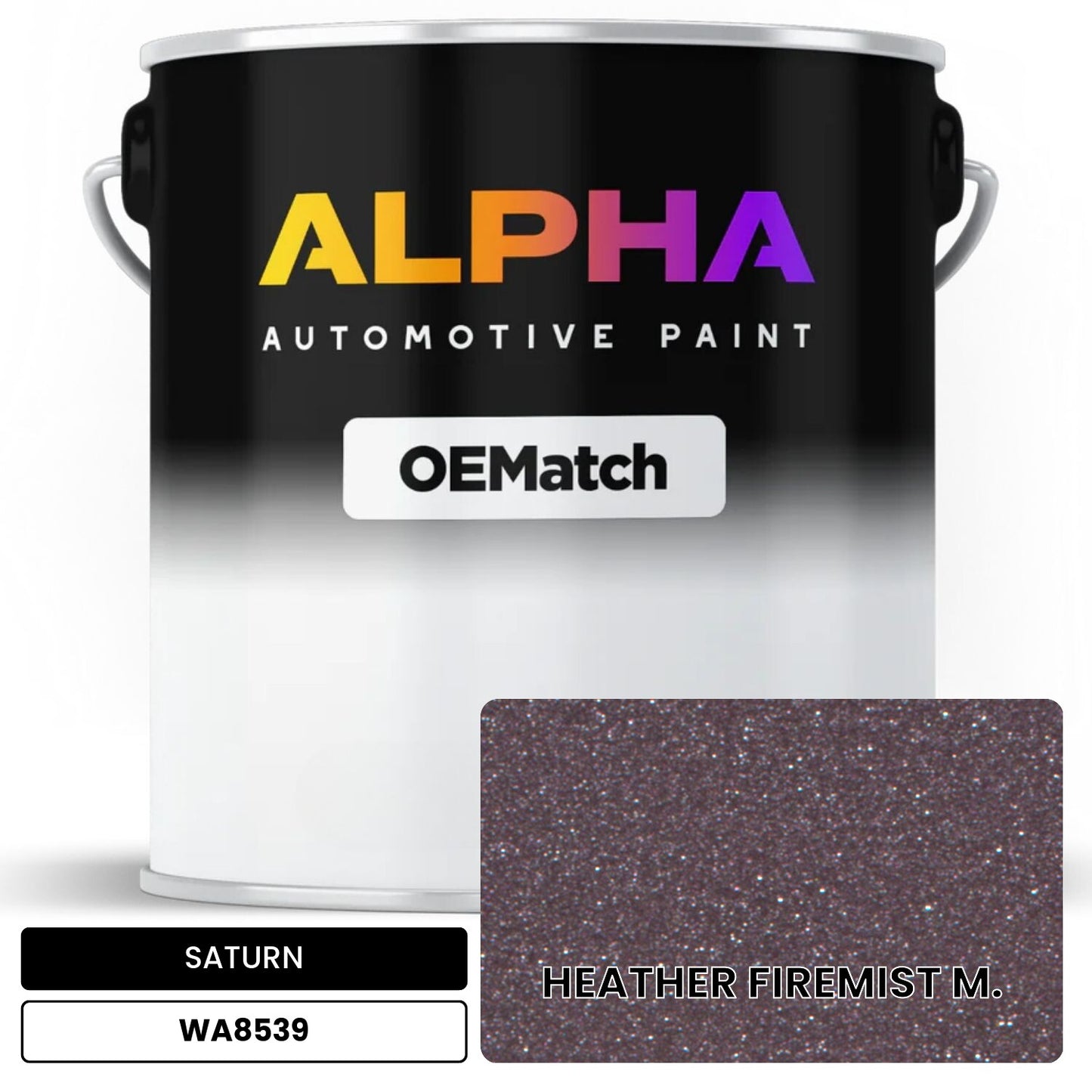 SATURN HEATHER FIREMIST M. WA8539 OEMatch Basecoat