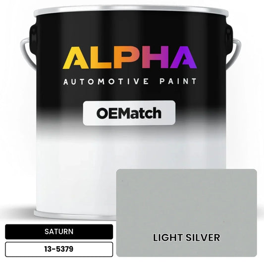 SATURN LIGHT SILVER 13-5379 OEMatch Basecoat